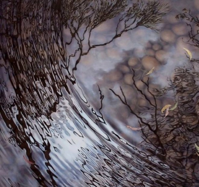 نقاشی های خیره کننده از انعکاس آب با هوش مصنوعی 